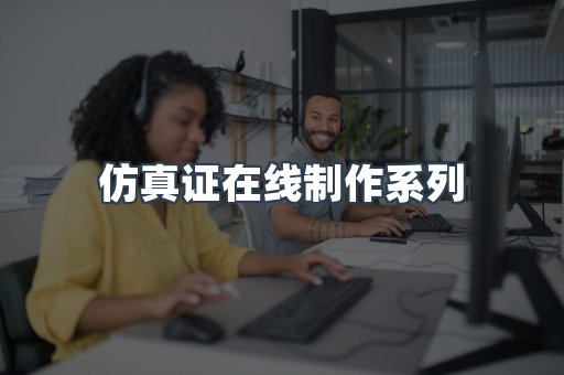 仿真证在线制作系列